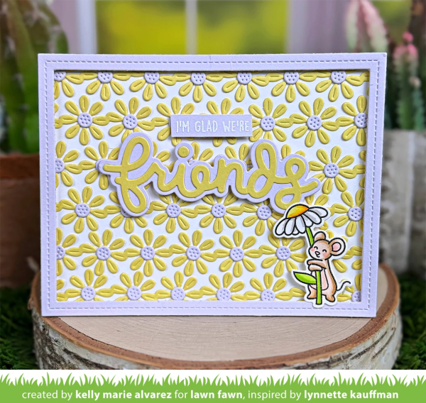 Daisy Border, Stanze - Lawn Fawn