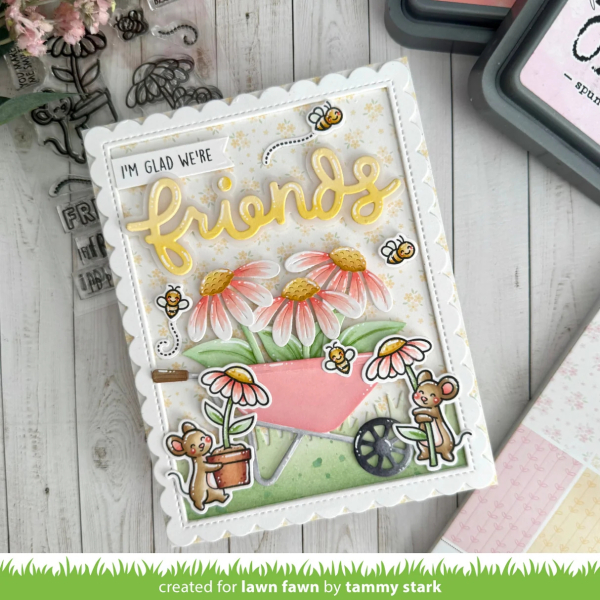 Big Blossom Flowers, Stanze - Lawn Fawn