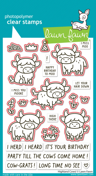 Highland Cows!, Stanze - Lawn Fawn