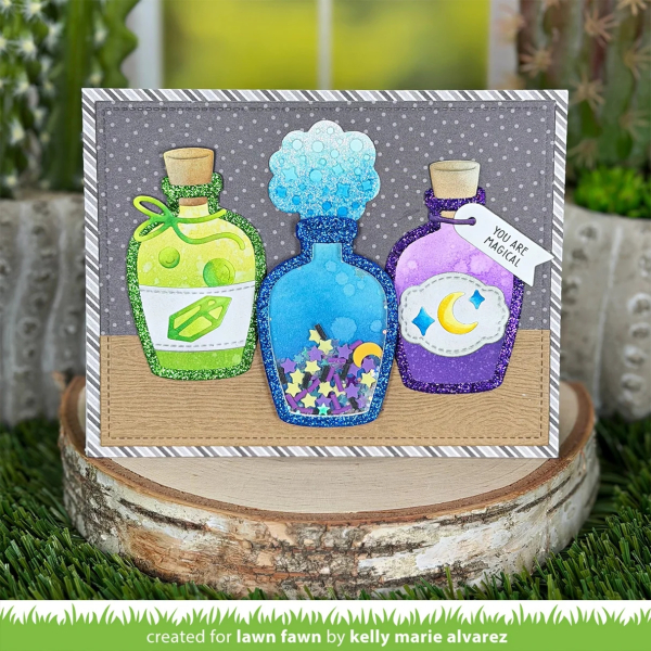 Build-A-Potion Bottle, Stanze - Lawn Fawn