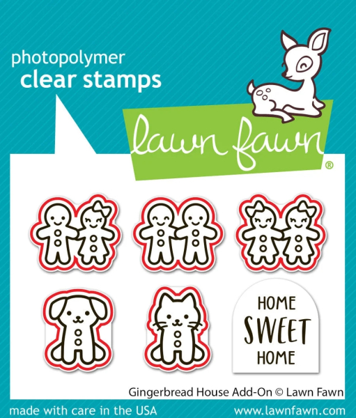 Gingerbread  House Add-On, Stanze - Lawn Fawn