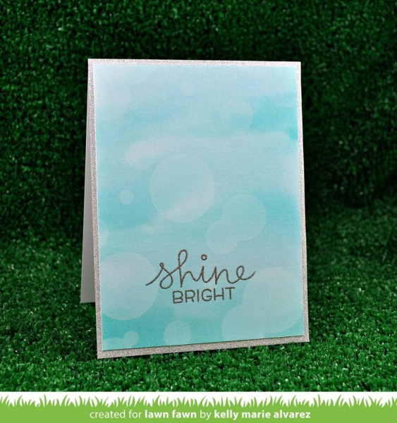 Let's Bokeh, Clearstamp - Lawn Fawn