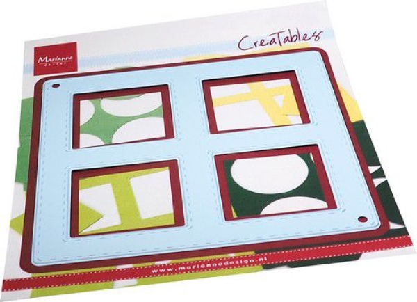 Creatables Layout 4 Squares, Stanze - Marianne Design