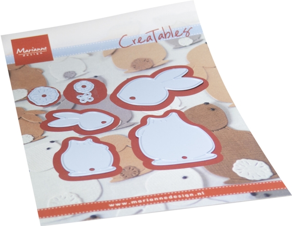 Creatables Bunnies, Stanze - Marianne Design