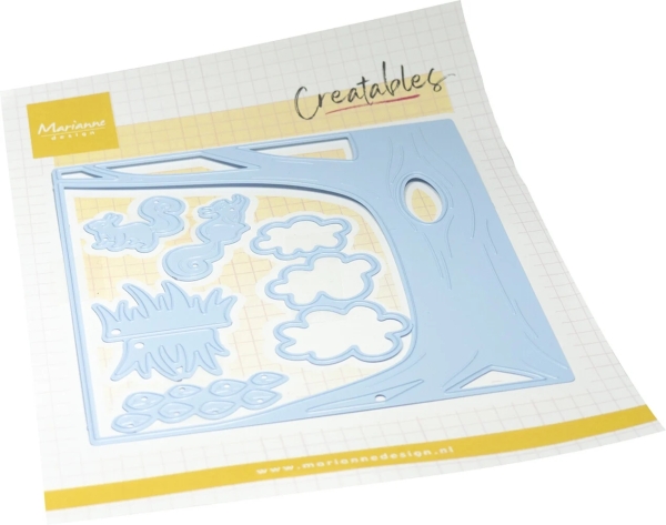 Creatables Passepartout Tree, Stanze - Marianne Design