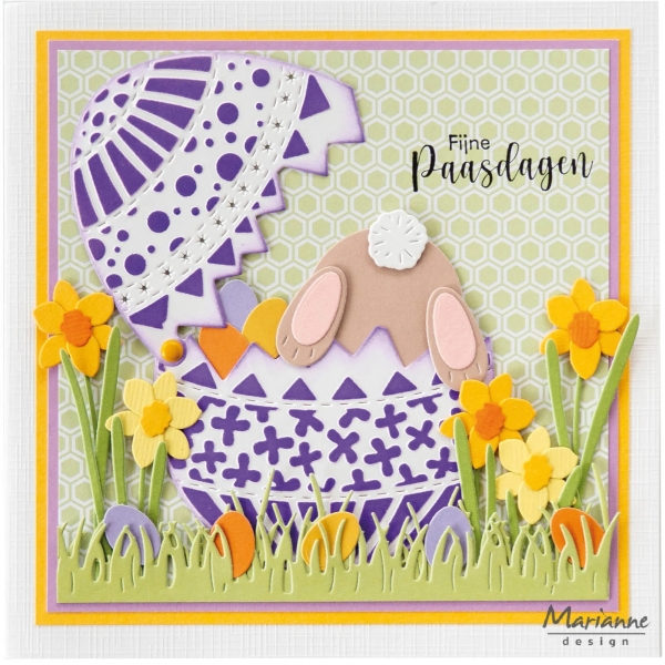 Creatables Bunny Pompom, Stanze - Marianne Design