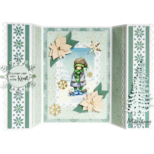 Creatables Nordic Winter Strips, Stanze - Marianne Design