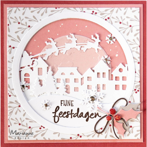 Creatables Santa & Sleigh, Stanze - Marianne Design