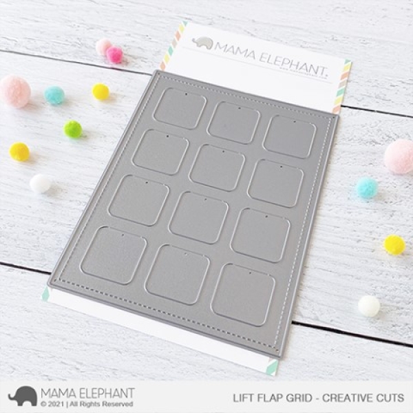 Lift Flap Grid, Stanze - Mama Elephant