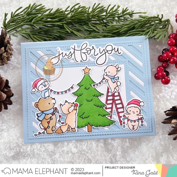 Decorate The Tree, Clearstamp - Mama Elephant