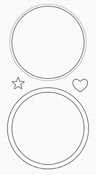 Circle Shaker Window & Frame, Stanze - My Favorite Things
