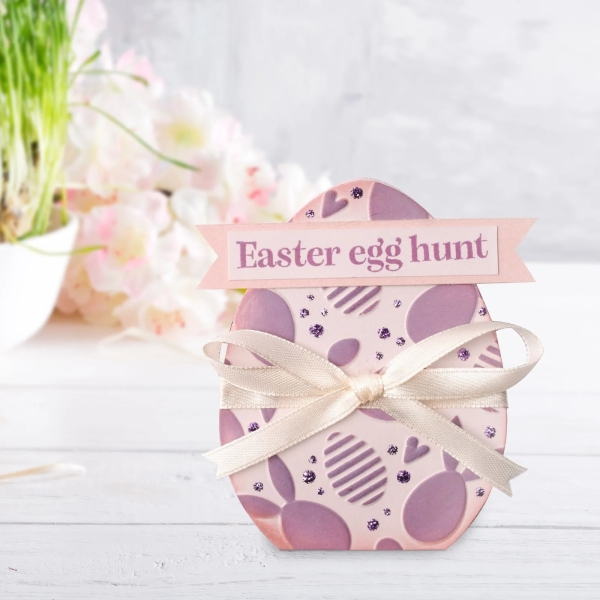 Bunnies and Eggs, Schablone - Nellie's Choice