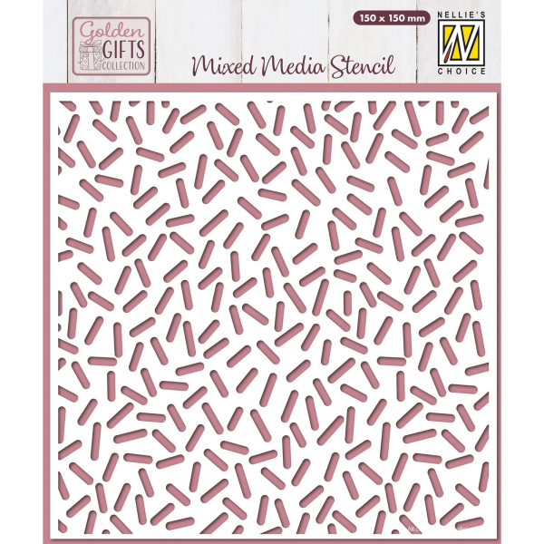 Confetti Sprinkles, Schablone - Nellie's Choice