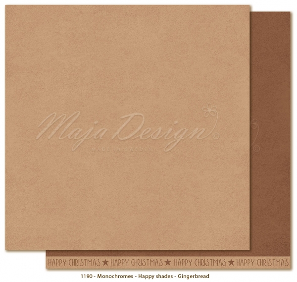 Monochromes Gingerbread - Maja Design