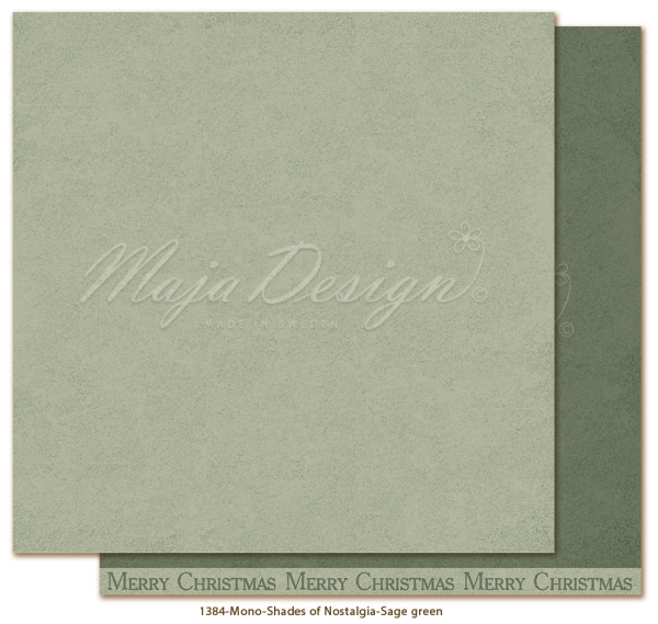 Monochromes Shades of Nostalgia, Sage Green - Maja Design