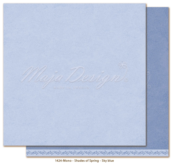 Monochromes Shades of Spring, Sky Blue - Maja Design