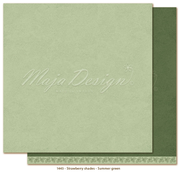 Monochromes Strawberry Shades, Summer Green - Maja Design