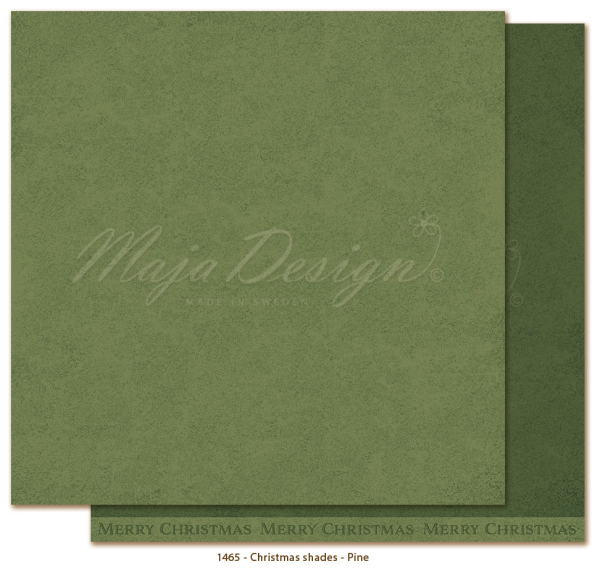 Monochromes Christmas Shades, Pine - Maja Design