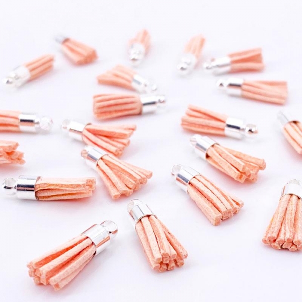 Mini Tassels, Rose - ModaScrap