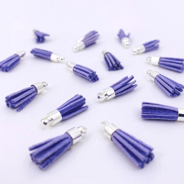 Mini Tassels, Lavander - ModaScrap