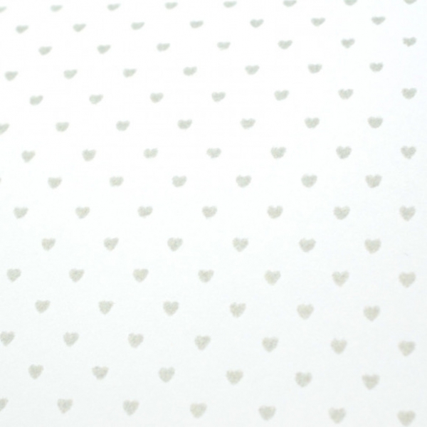 Little Velvet Hearts, Designpapier - Mundart Stempel