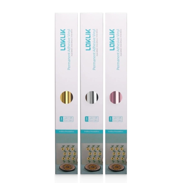 Vinylfolie Permanent Metallic 30,5 cm x 1,8 Meter- LOKLiK