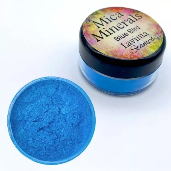 Mica Minerals, Blue Bird - Lavinia Stamps