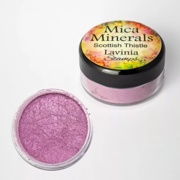 Mica Minerals, Scottish Thistle - Lavinia Stamps