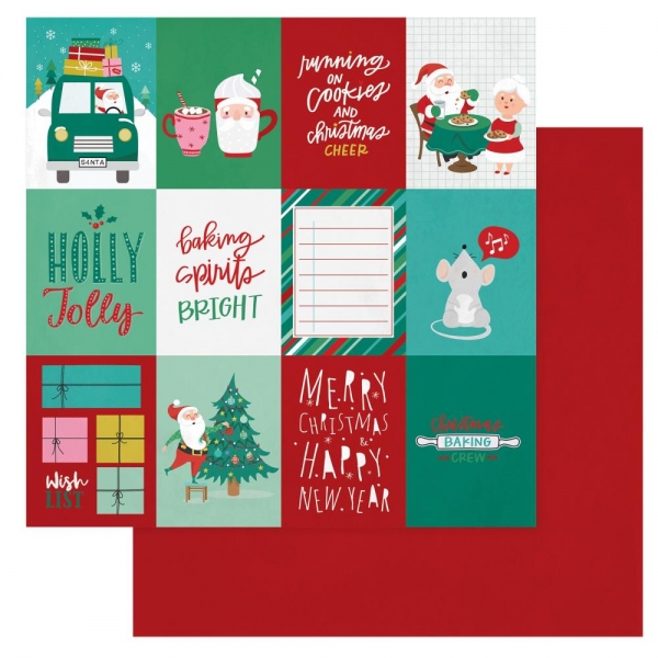 Not A Creature Was Stirring, Christmas Cheer, Designpapier - Photoplay