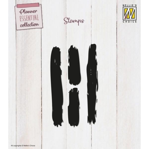 Stripes, Clearstamp - Nellie's Choice