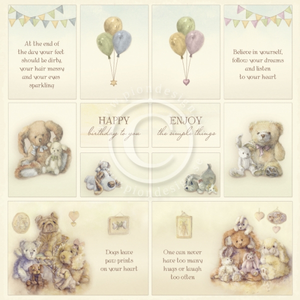 Theodore and Bella, Images from the Past, Designpapier - Pion Design