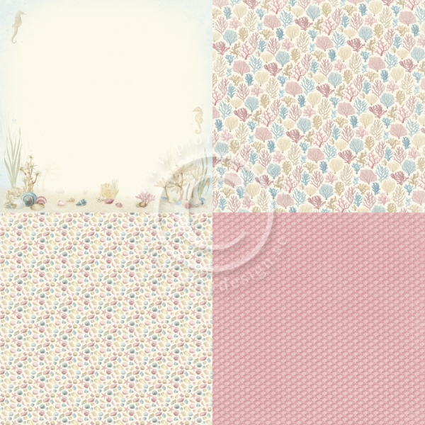 Seaside Stories, Under The Sea 6x6, Designpapier - Pion Design