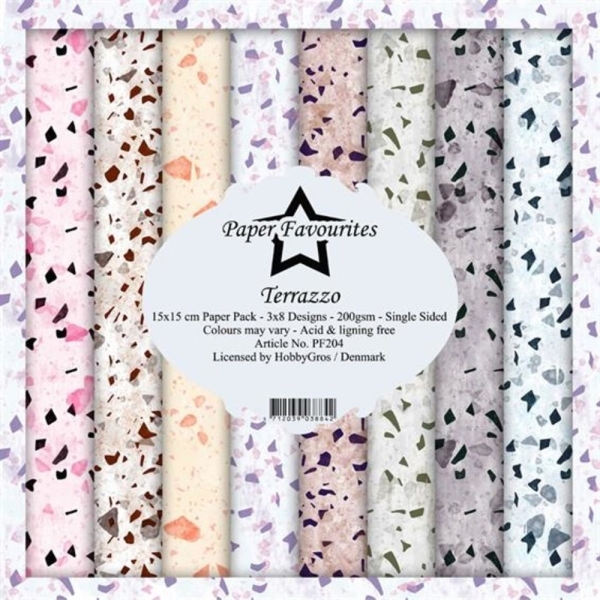 Terrazzo 6x6 Paperpack - Paper Favourites