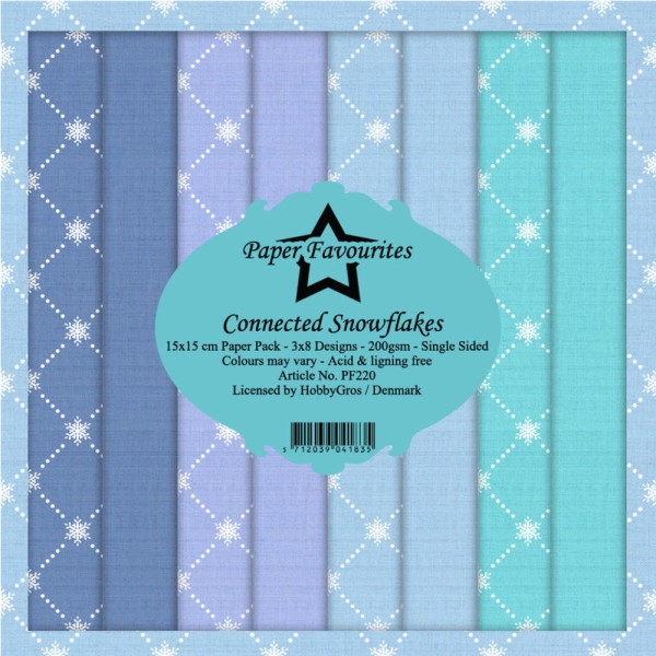 Connected Snowflakes 6x6 Paperpack - Paper Favourites