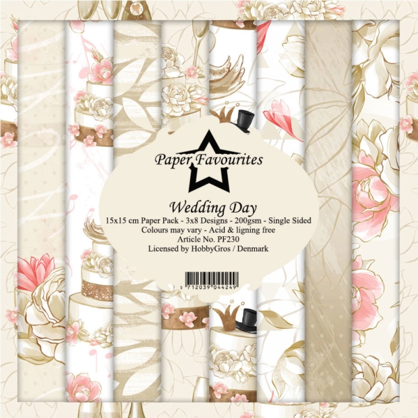 Wedding Day 6x6 Paperpack - Paper Favourites