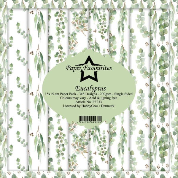 Eucalyptus 6x6 Paperpack - Paper Favourites