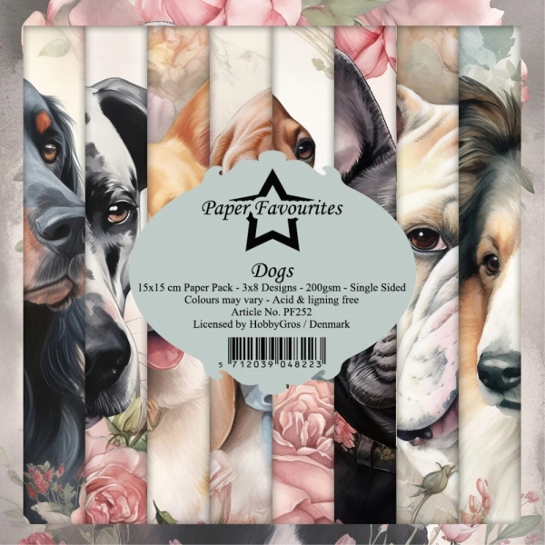 Dogs 6x6 Paperpack - Paper Favourites