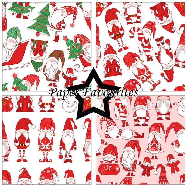 Christmas Gnomes 6x6 Paperpack - Paper Favourites