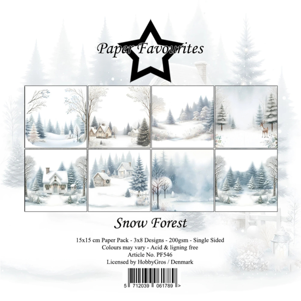 Snow Forest 6x6 Paperpack - Paper Favourites
