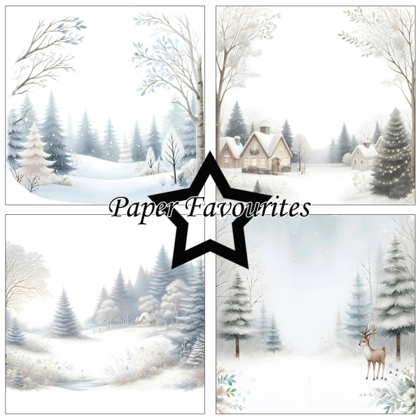 Snow Forest 6x6 Paperpack - Paper Favourites