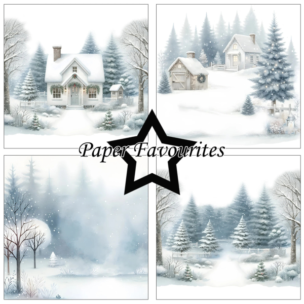 Snow Forest 6x6 Paperpack - Paper Favourites