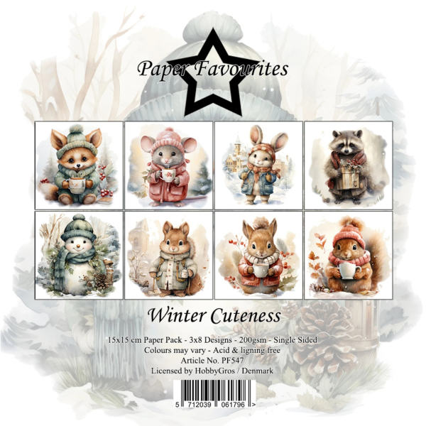 Winter Cuteness 6x6 Paperpack - Paper Favourites