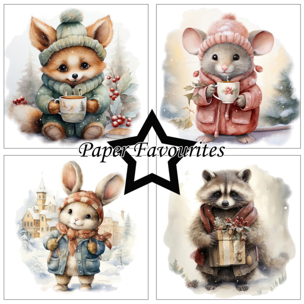 Winter Cuteness 6x6 Paperpack - Paper Favourites