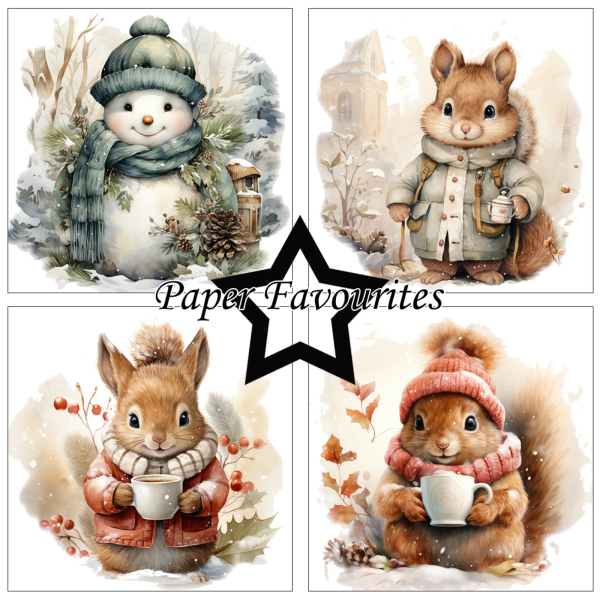 Winter Cuteness 6x6 Paperpack - Paper Favourites