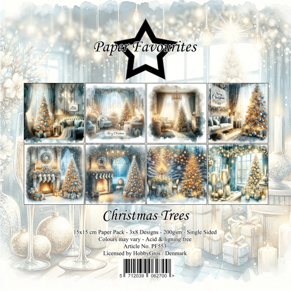 Christmas Trees 6x6 Paperpack - Paper Favourites