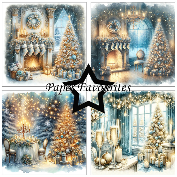Christmas Trees 6x6 Paperpack - Paper Favourites