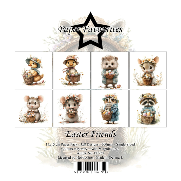 Easter Friends 6x6 Paperpack - Paper Favourites