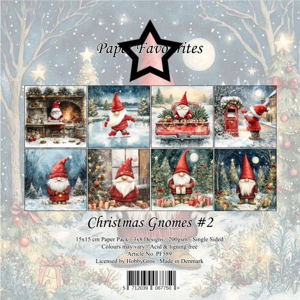 Christmas Gnome #2 6x6 Paperpack - Paper Favourites