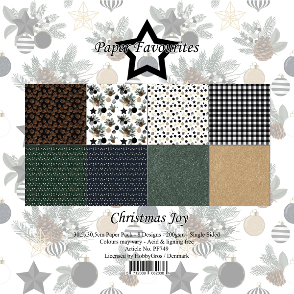 Christmas Joy 12x12 Paperpack - Paper Favourites