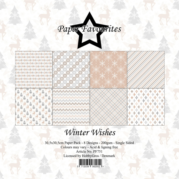 Winter Wishes 12x12 Paperpack - Paper Favourites
